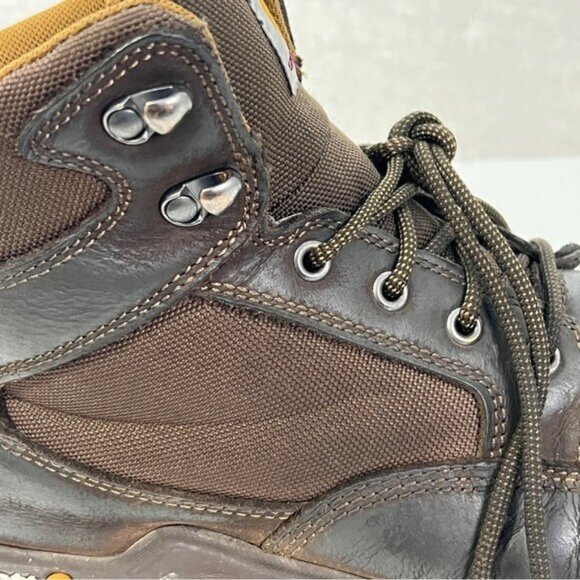 CARHARTT Leather Work Boots Steel Toe FF6213 Sz 11.5 M Waterproof Oil Resistant main image 14